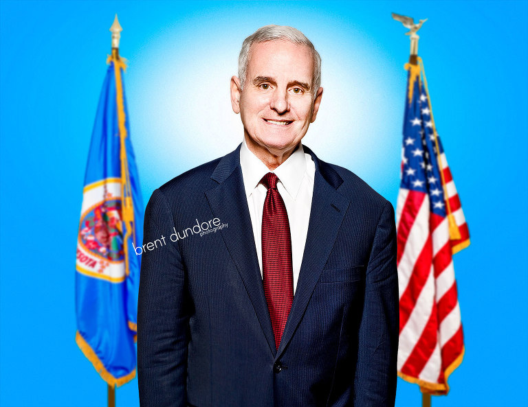 Governor Mark Dayton by Brent Dundore Photography